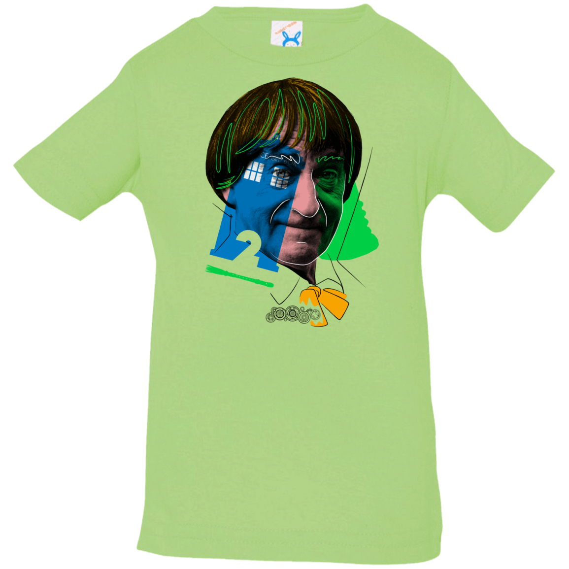 T-Shirts Key Lime / 6 Months Doctor Warwhol 2 Infant Premium T-Shirt