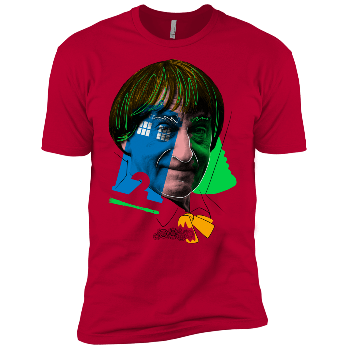 T-Shirts Red / X-Small Doctor Warwhol 2 Men's Premium T-Shirt