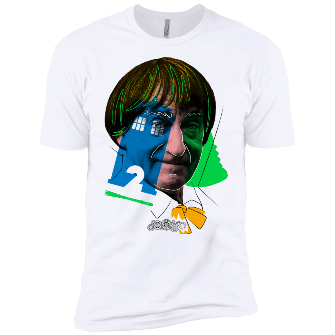 T-Shirts White / X-Small Doctor Warwhol 2 Men's Premium T-Shirt