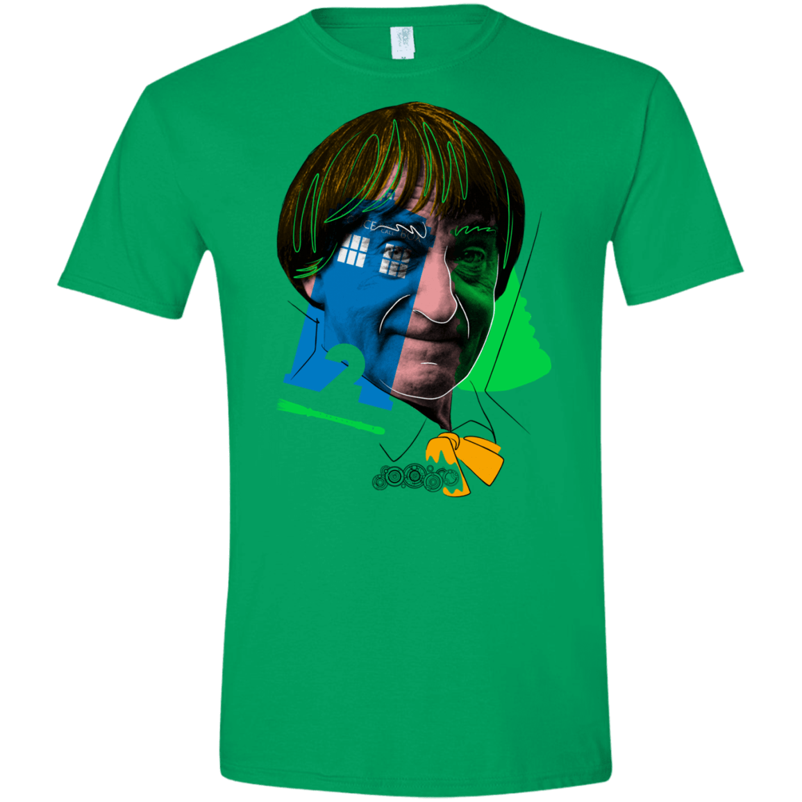 T-Shirts Irish Green / S Doctor Warwhol 2 Men's Semi-Fitted Softstyle