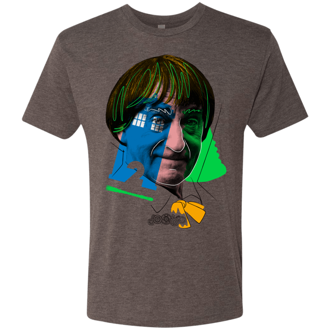 T-Shirts Macchiato / S Doctor Warwhol 2 Men's Triblend T-Shirt