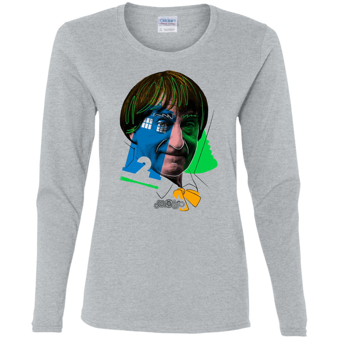 T-Shirts Sport Grey / S Doctor Warwhol 2 Women's Long Sleeve T-Shirt