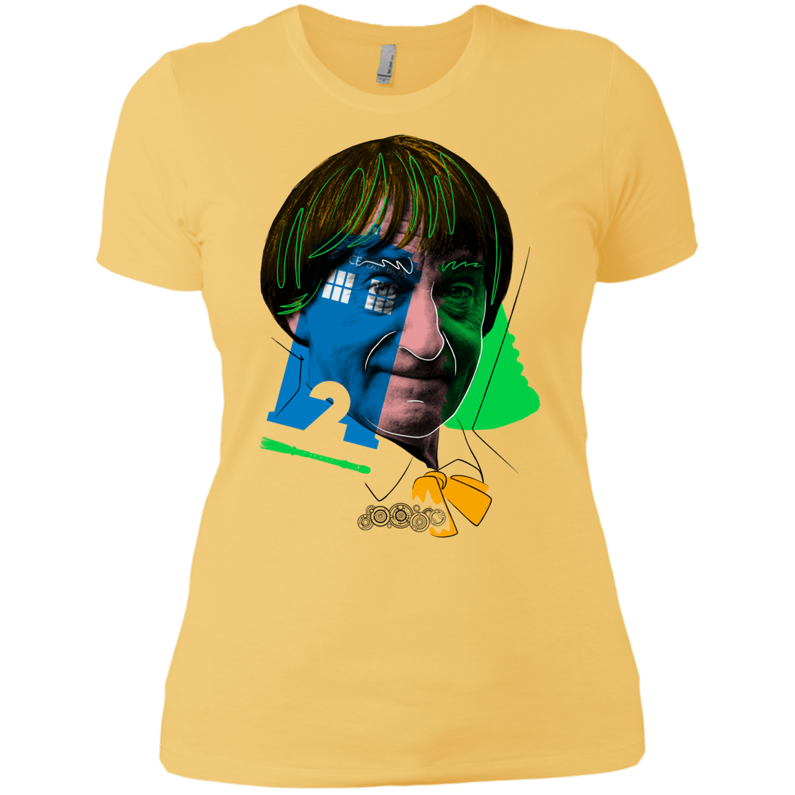 T-Shirts Banana Cream/ / X-Small Doctor Warwhol 2 Women's Premium T-Shirt