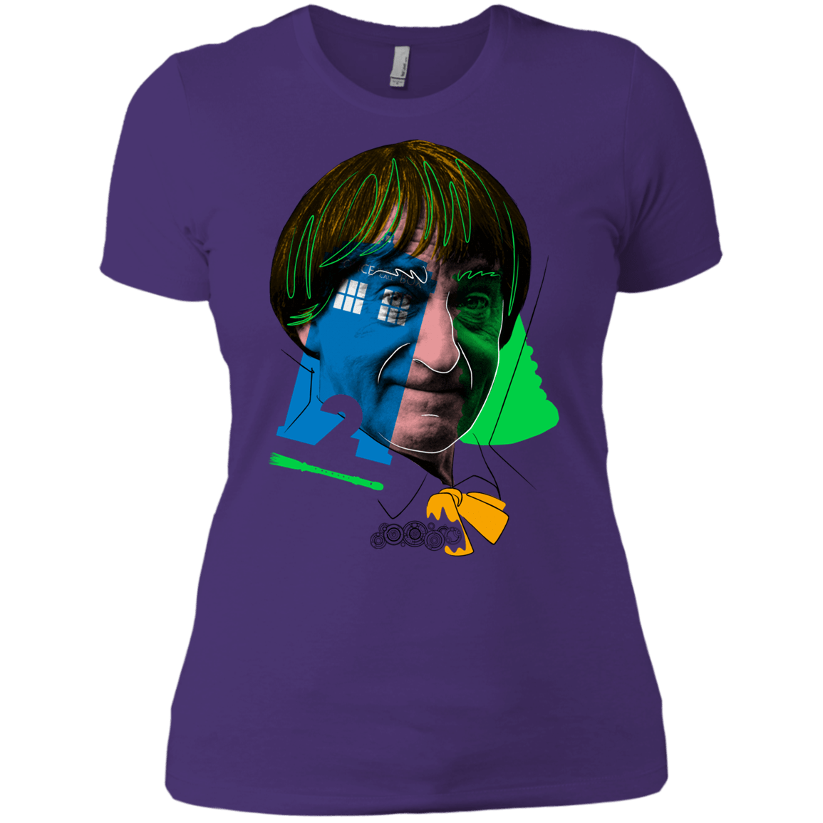 T-Shirts Purple Rush/ / X-Small Doctor Warwhol 2 Women's Premium T-Shirt