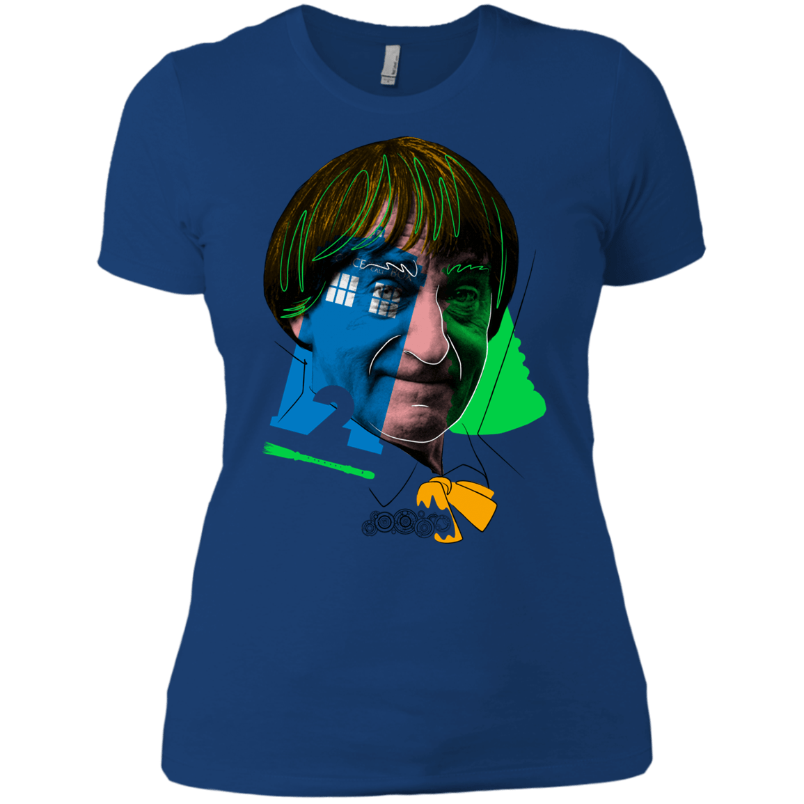 T-Shirts Royal / X-Small Doctor Warwhol 2 Women's Premium T-Shirt