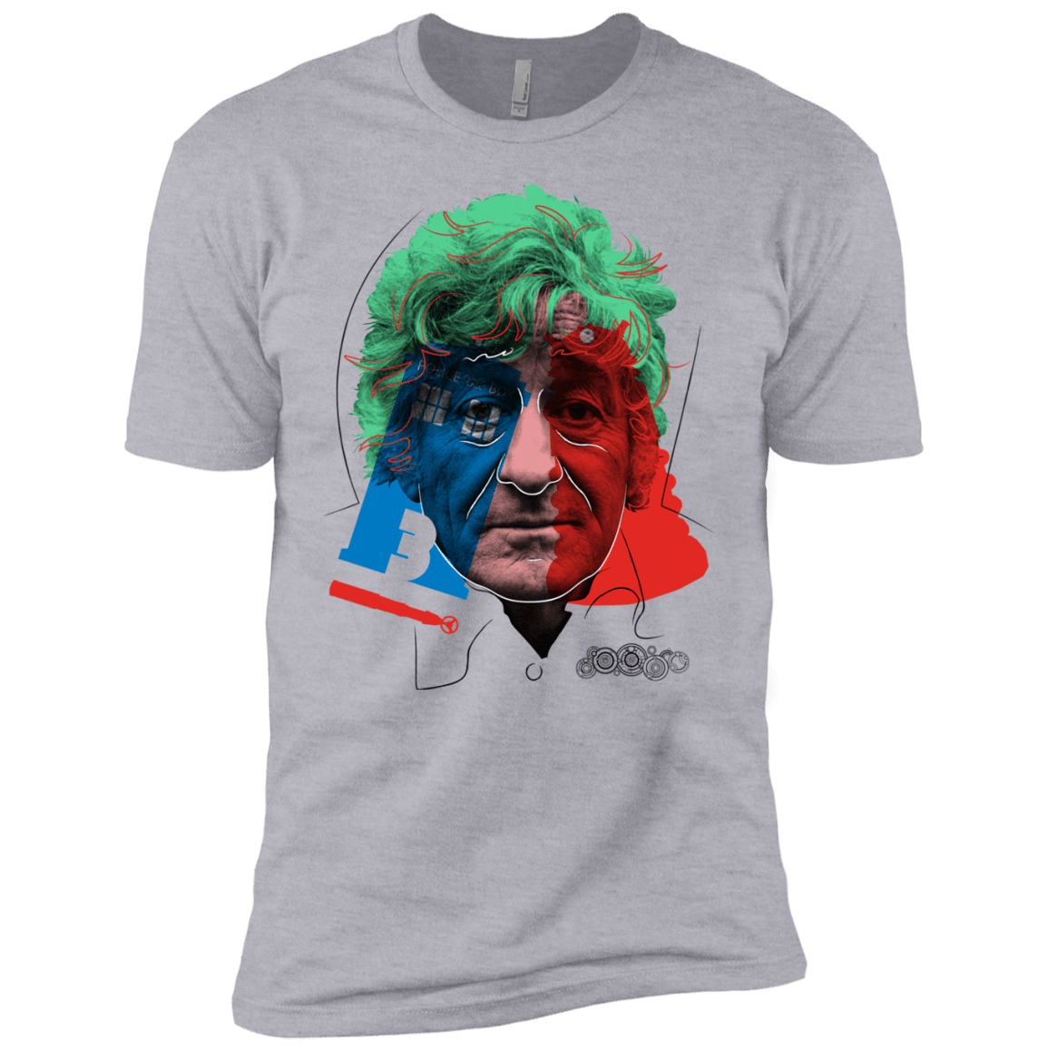 T-Shirts Heather Grey / YXS Doctor Warwhol 3 Boys Premium T-Shirt
