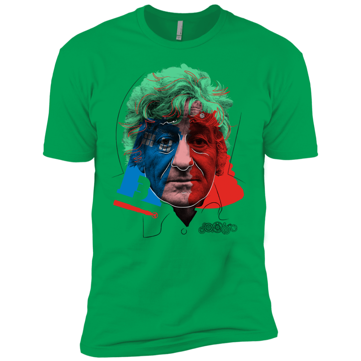 T-Shirts Kelly Green / YXS Doctor Warwhol 3 Boys Premium T-Shirt