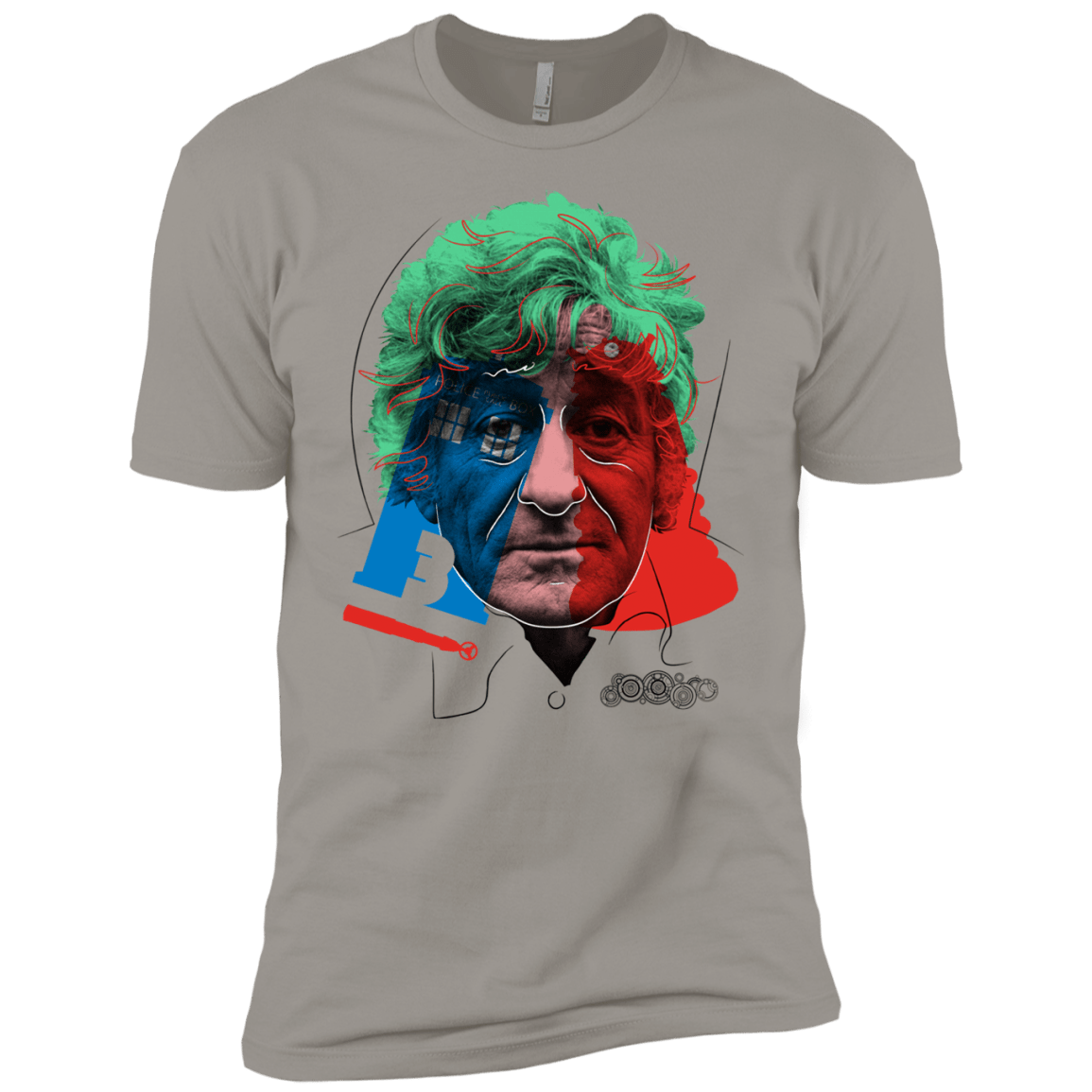 T-Shirts Light Grey / YXS Doctor Warwhol 3 Boys Premium T-Shirt