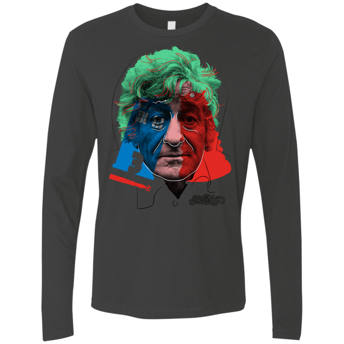 T-Shirts Heavy Metal / S Doctor Warwhol 3 Men's Premium Long Sleeve