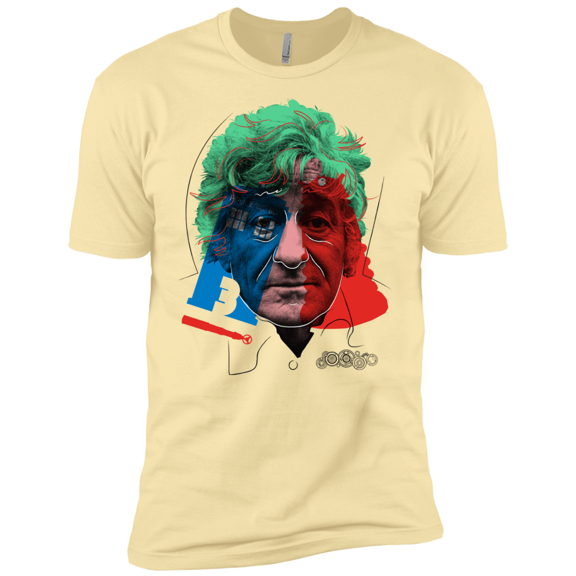 T-Shirts Banana Cream / X-Small Doctor Warwhol 3 Men's Premium T-Shirt