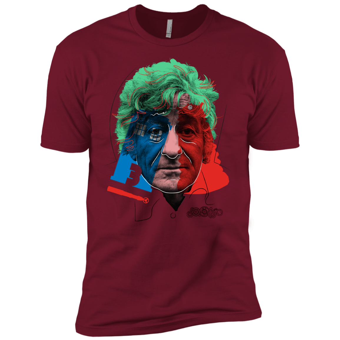 T-Shirts Cardinal / X-Small Doctor Warwhol 3 Men's Premium T-Shirt