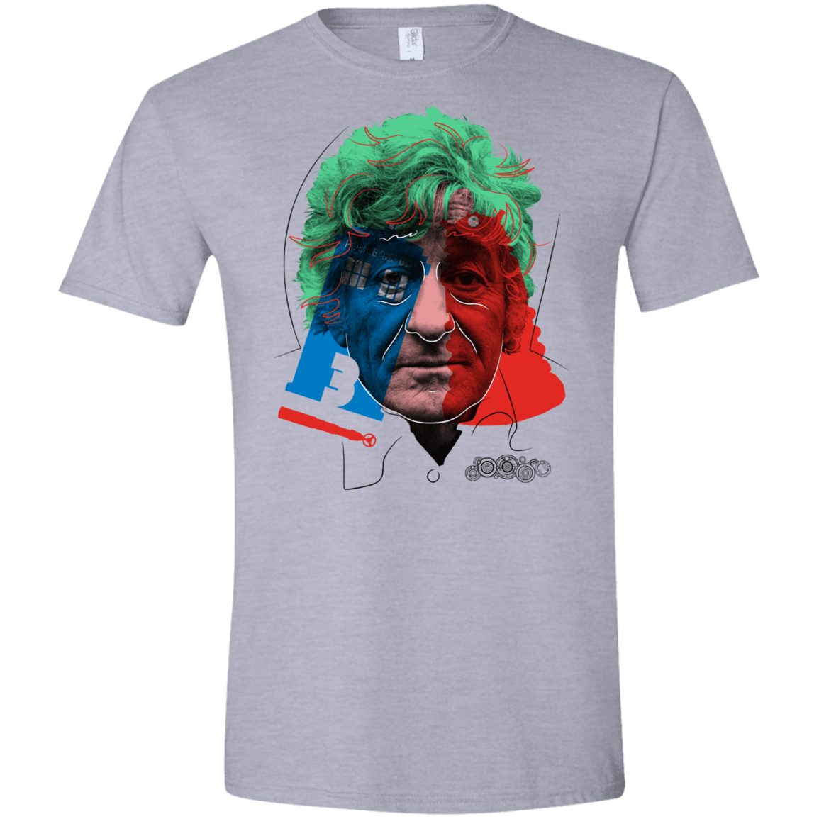 T-Shirts Sport Grey / X-Small Doctor Warwhol 3 Men's Semi-Fitted Softstyle