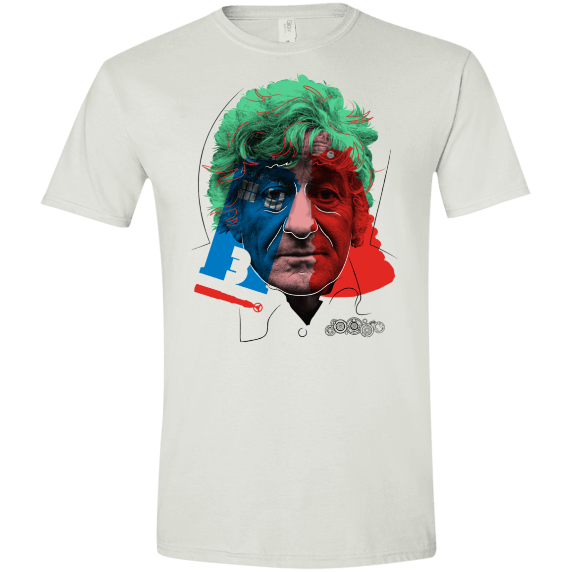 T-Shirts White / X-Small Doctor Warwhol 3 Men's Semi-Fitted Softstyle