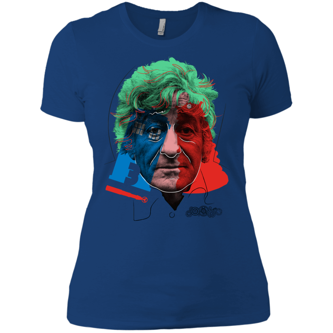 T-Shirts Royal / X-Small Doctor Warwhol 3 Women's Premium T-Shirt