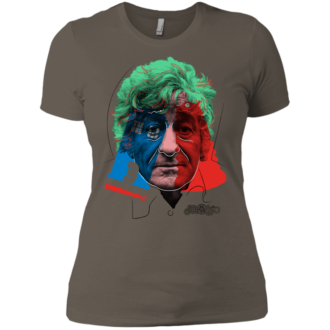 T-Shirts Warm Grey / X-Small Doctor Warwhol 3 Women's Premium T-Shirt