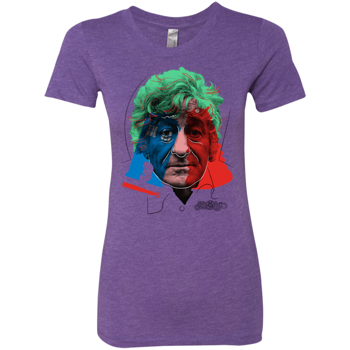 T-Shirts Purple Rush / S Doctor Warwhol 3 Women's Triblend T-Shirt