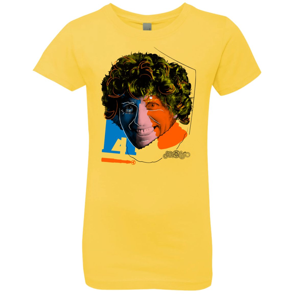 T-Shirts Vibrant Yellow / YXS Doctor Warwhol 4 Girls Premium T-Shirt