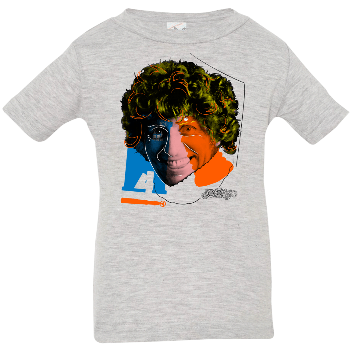 T-Shirts Heather Grey / 6 Months Doctor Warwhol 4 Infant Premium T-Shirt