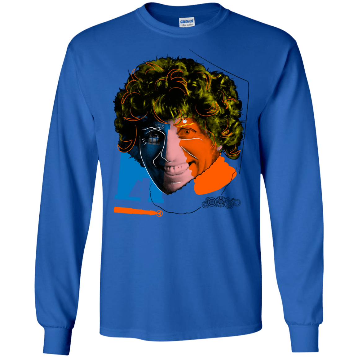 T-Shirts Royal / S Doctor Warwhol 4 Men's Long Sleeve T-Shirt