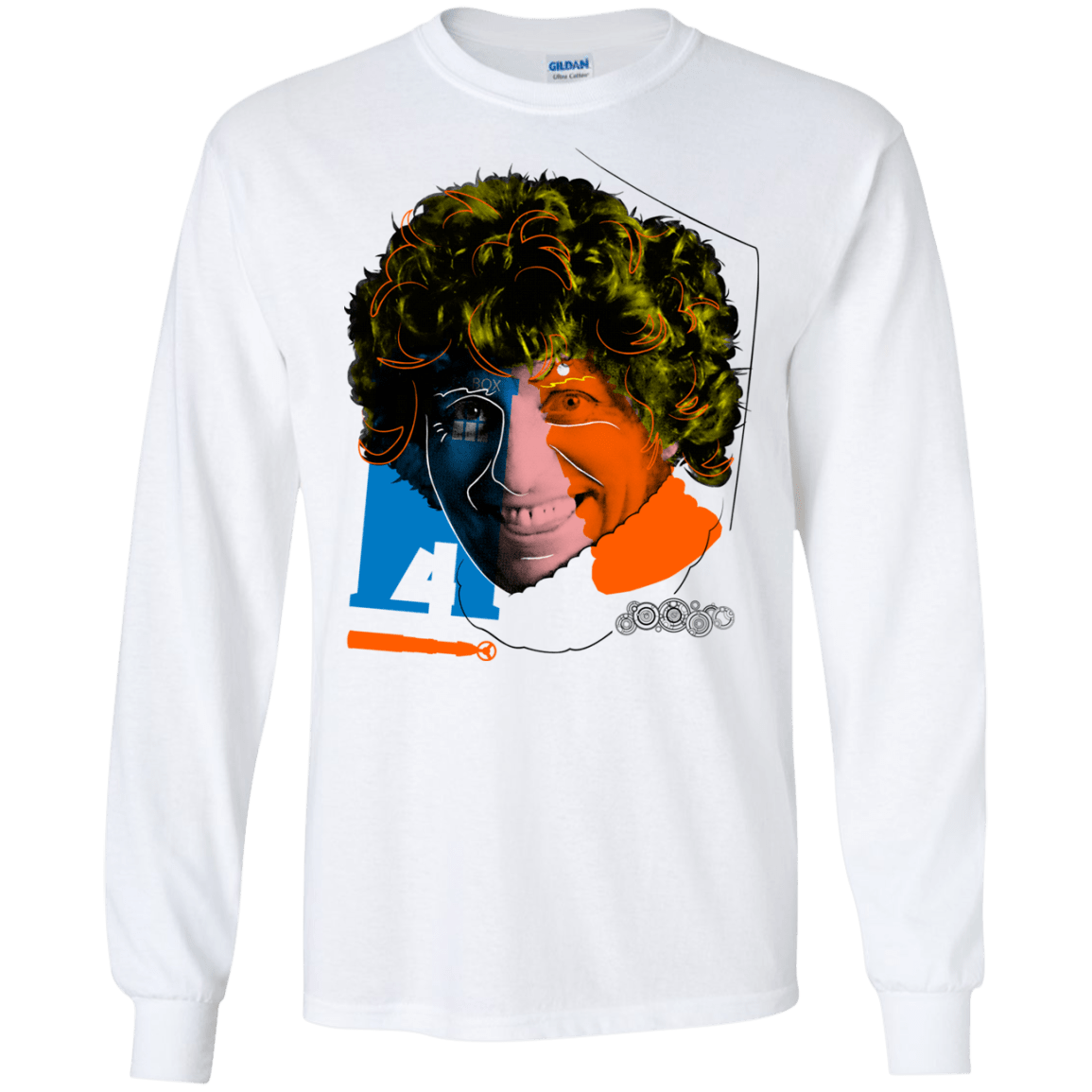 T-Shirts White / S Doctor Warwhol 4 Men's Long Sleeve T-Shirt