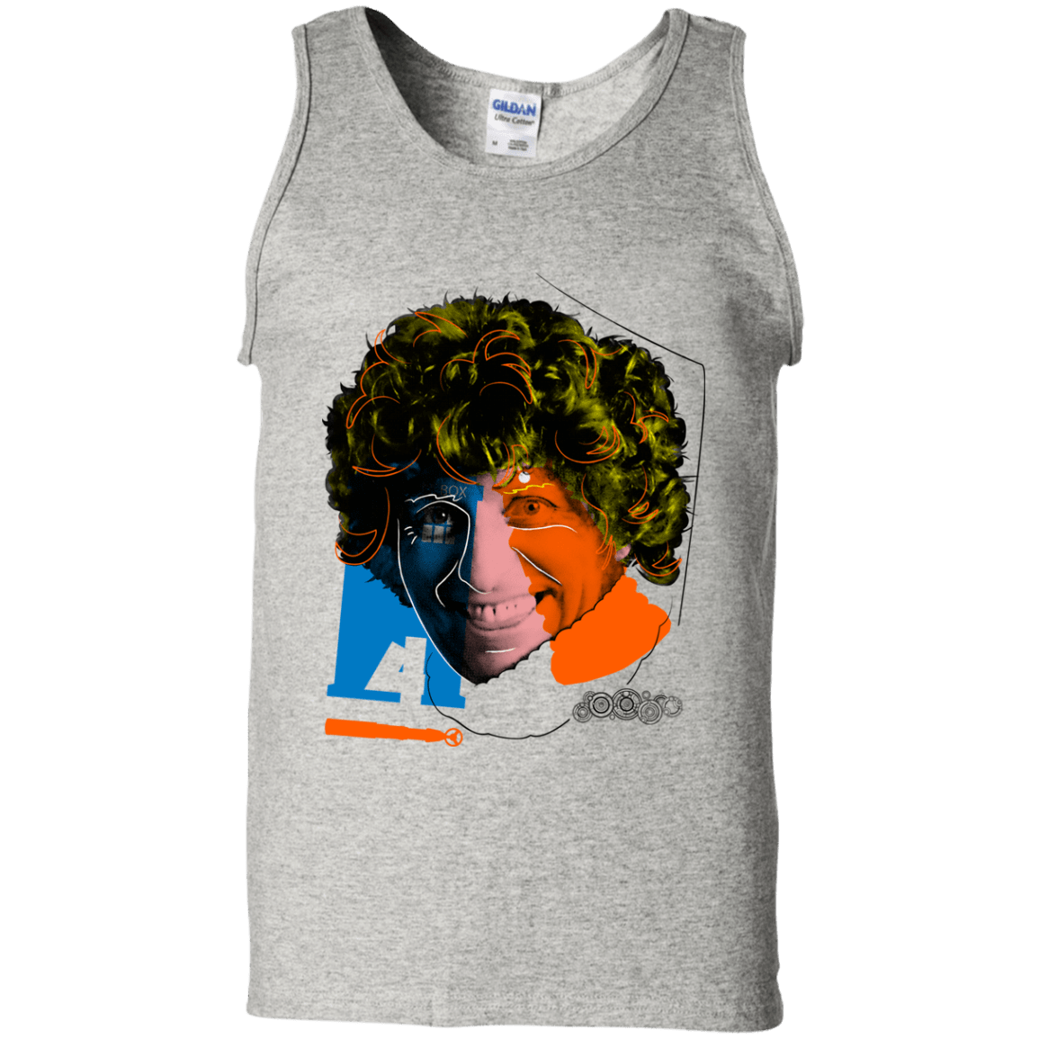 T-Shirts Ash / S Doctor Warwhol 4 Men's Tank Top