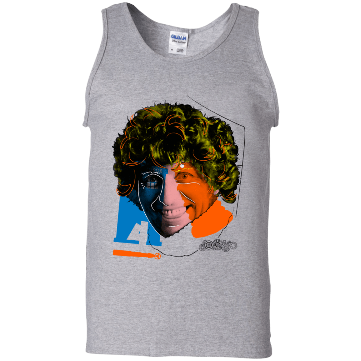 T-Shirts Sport Grey / S Doctor Warwhol 4 Men's Tank Top