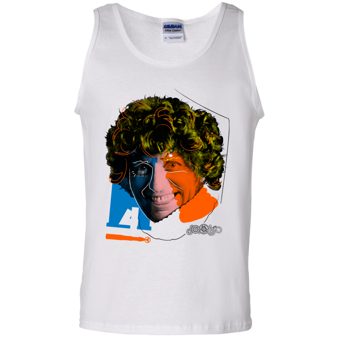 T-Shirts White / S Doctor Warwhol 4 Men's Tank Top