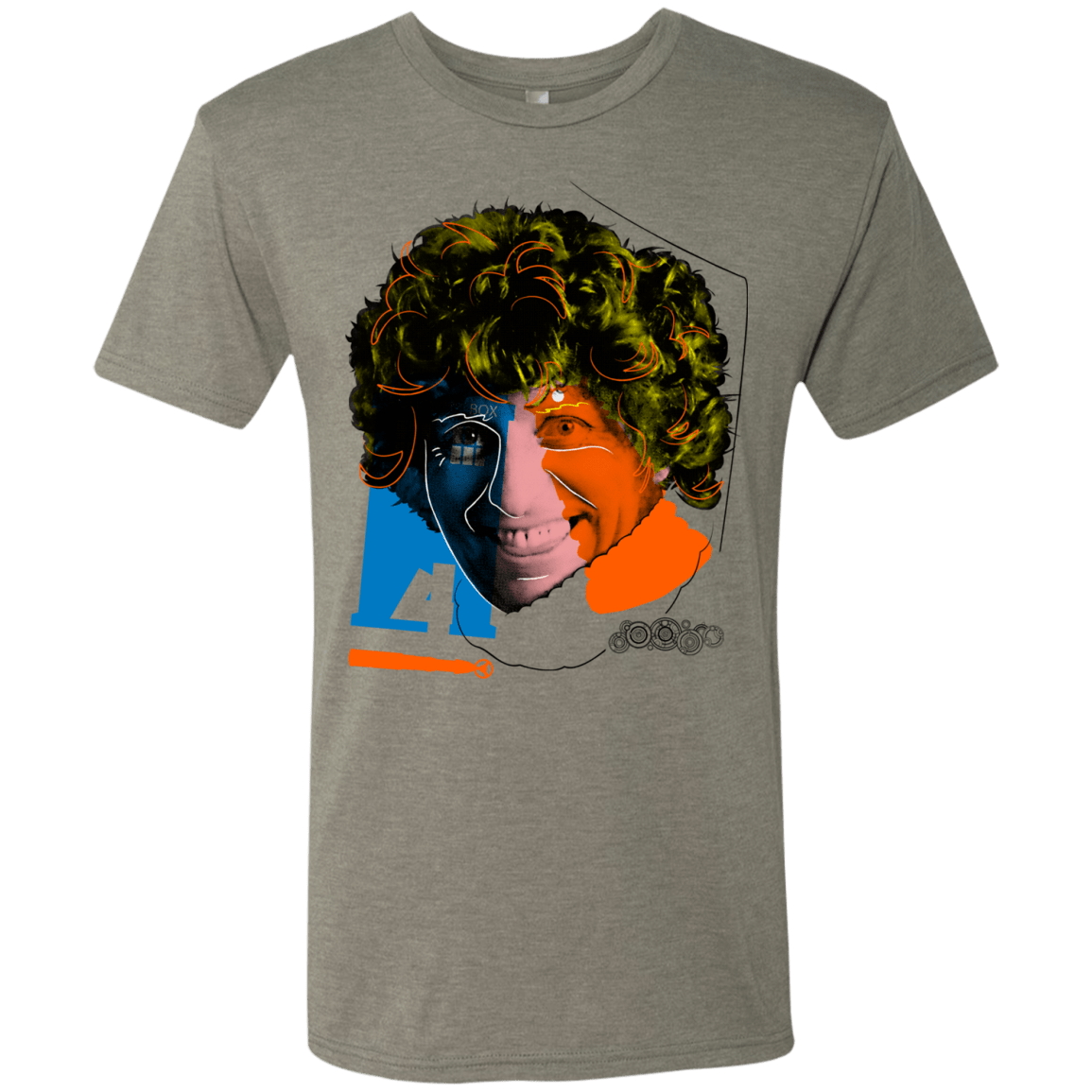 T-Shirts Venetian Grey / S Doctor Warwhol 4 Men's Triblend T-Shirt