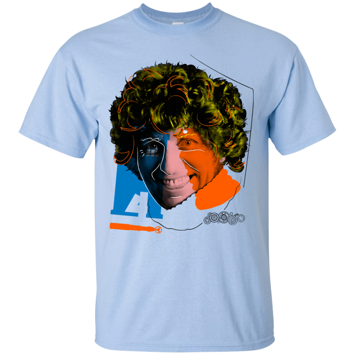 T-Shirts Light Blue / S Doctor Warwhol 4 T-Shirt