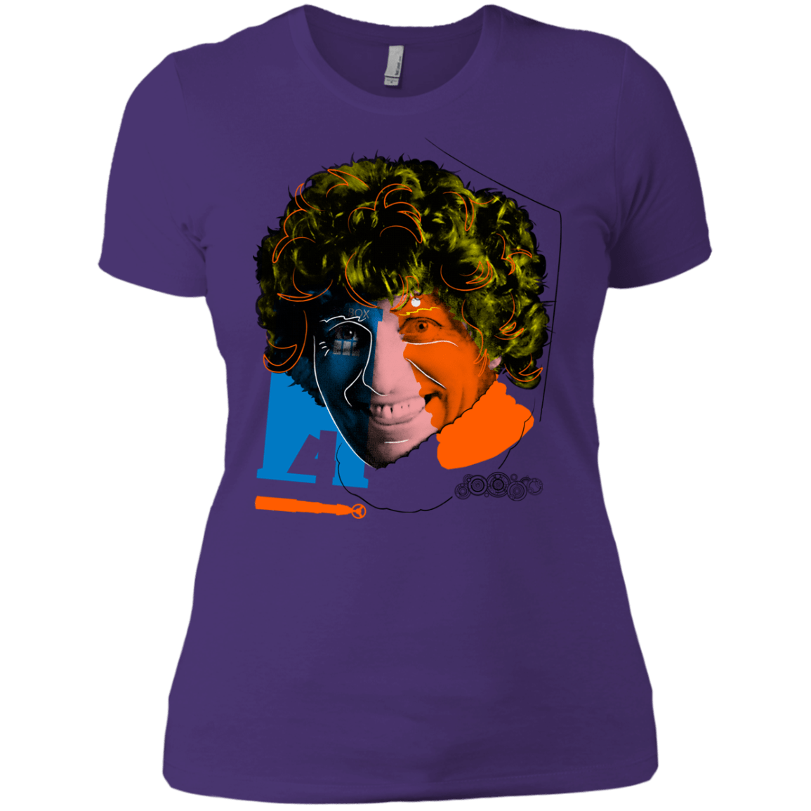 T-Shirts Purple Rush/ / X-Small Doctor Warwhol 4 Women's Premium T-Shirt