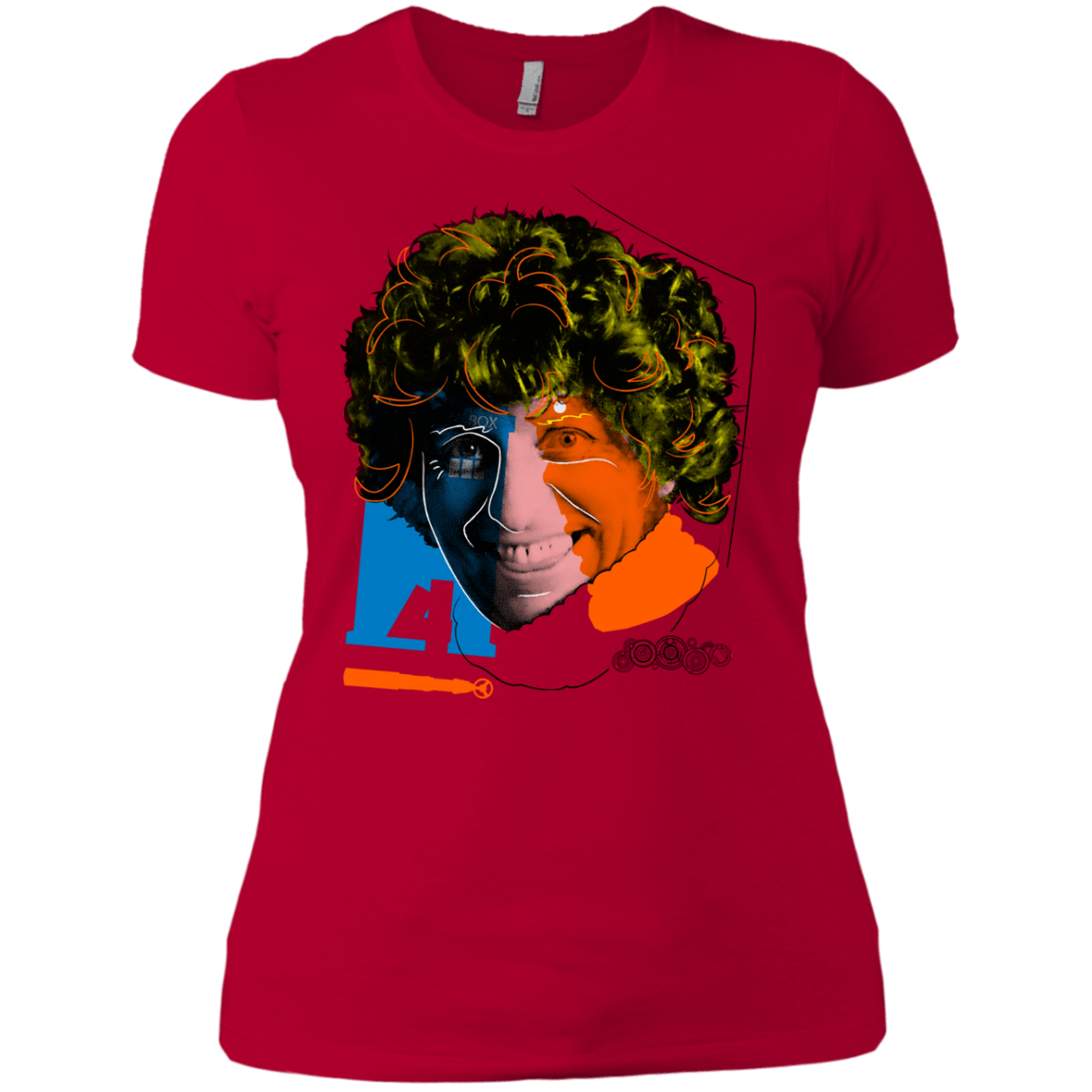 T-Shirts Red / X-Small Doctor Warwhol 4 Women's Premium T-Shirt