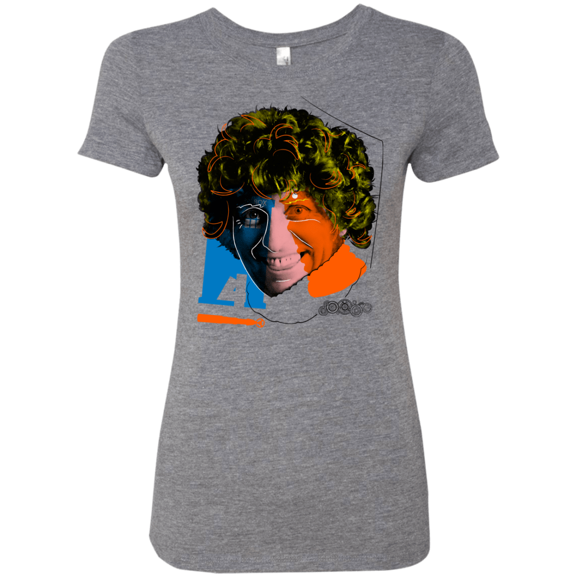 T-Shirts Premium Heather / S Doctor Warwhol 4 Women's Triblend T-Shirt