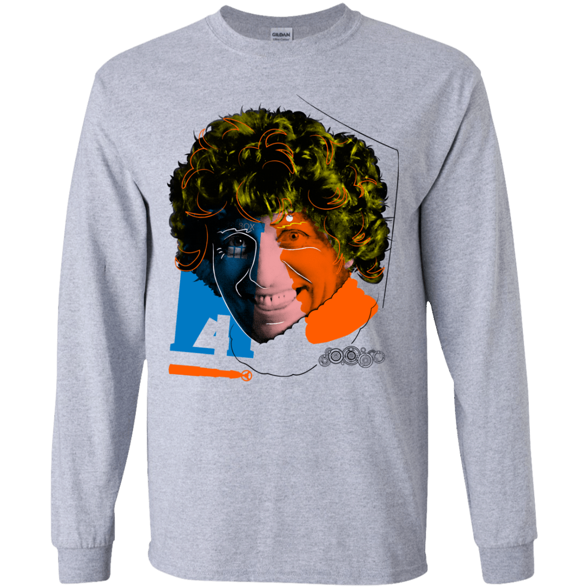 T-Shirts Sport Grey / YS Doctor Warwhol 4 Youth Long Sleeve T-Shirt