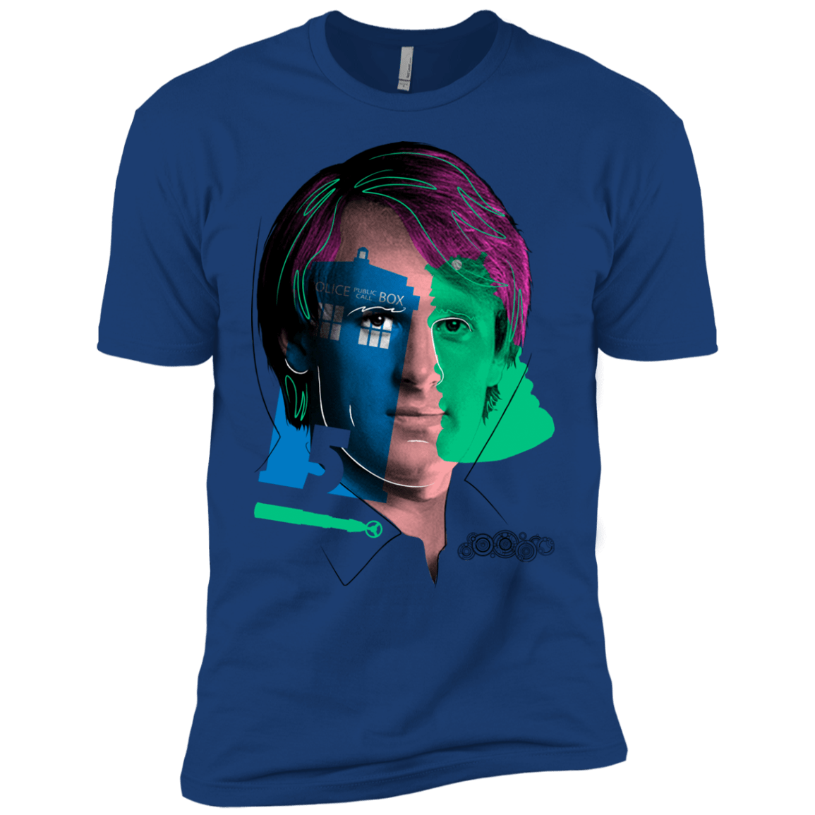 T-Shirts Royal / YXS Doctor Warwhol 5 Boys Premium T-Shirt