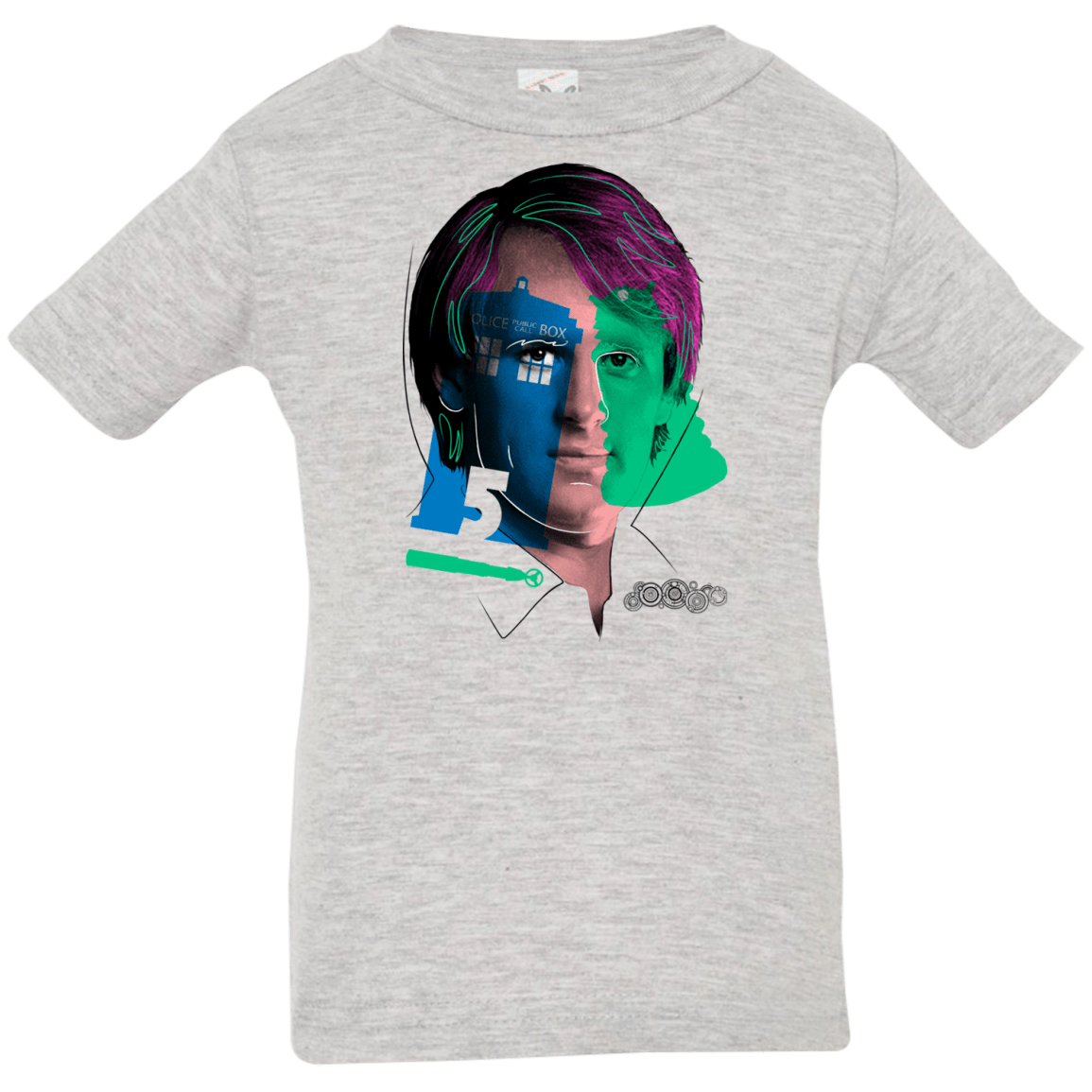 T-Shirts Heather Grey / 6 Months Doctor Warwhol 5 Infant Premium T-Shirt