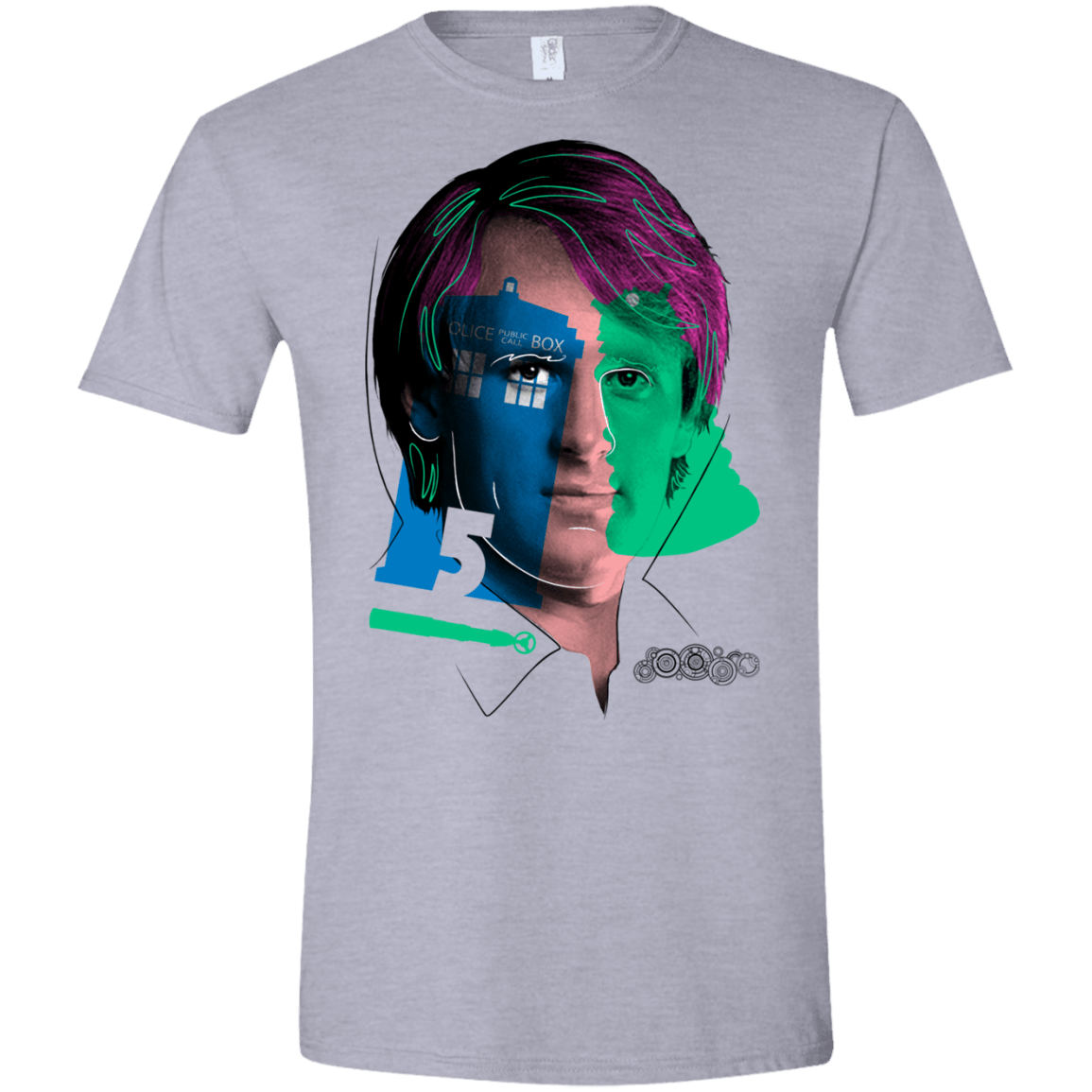 T-Shirts Sport Grey / X-Small Doctor Warwhol 5 Men's Semi-Fitted Softstyle