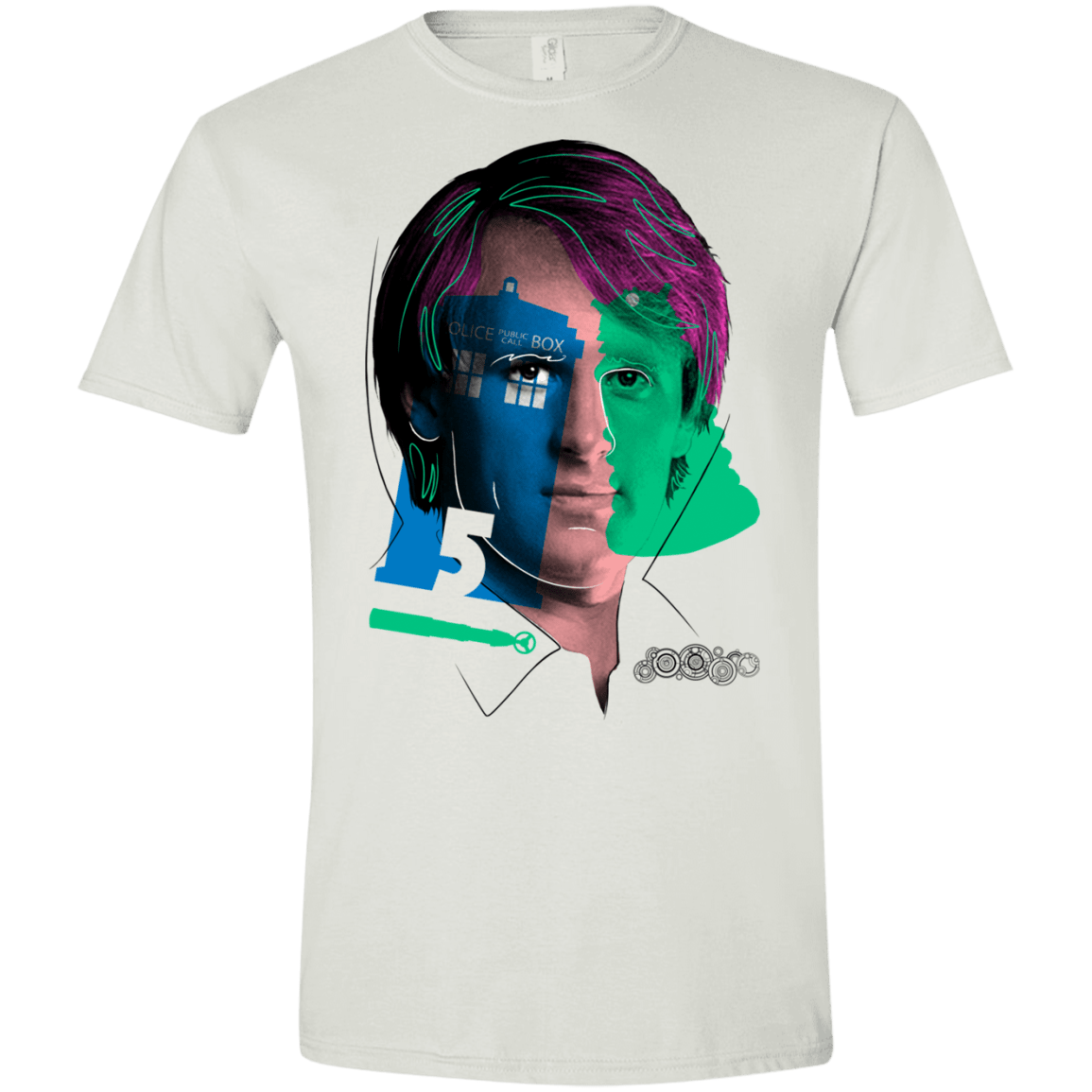 T-Shirts White / X-Small Doctor Warwhol 5 Men's Semi-Fitted Softstyle