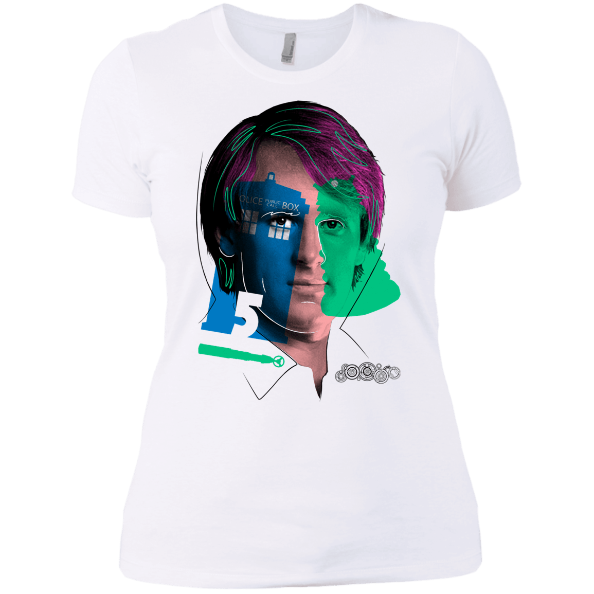 T-Shirts White / X-Small Doctor Warwhol 5 Women's Premium T-Shirt