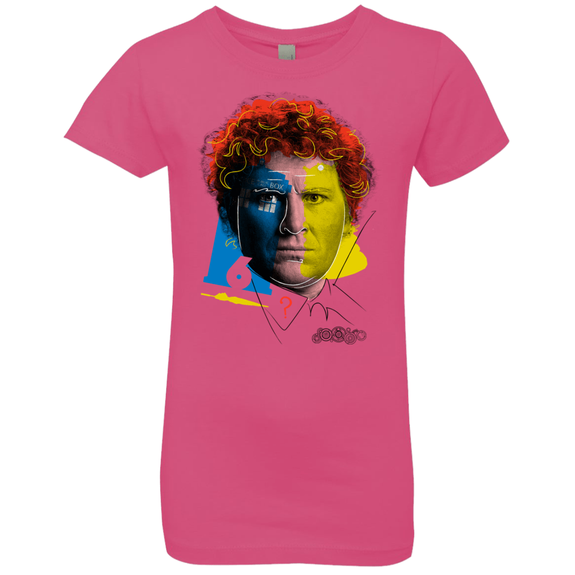 T-Shirts Hot Pink / YXS Doctor Warwhol 6 Girls Premium T-Shirt