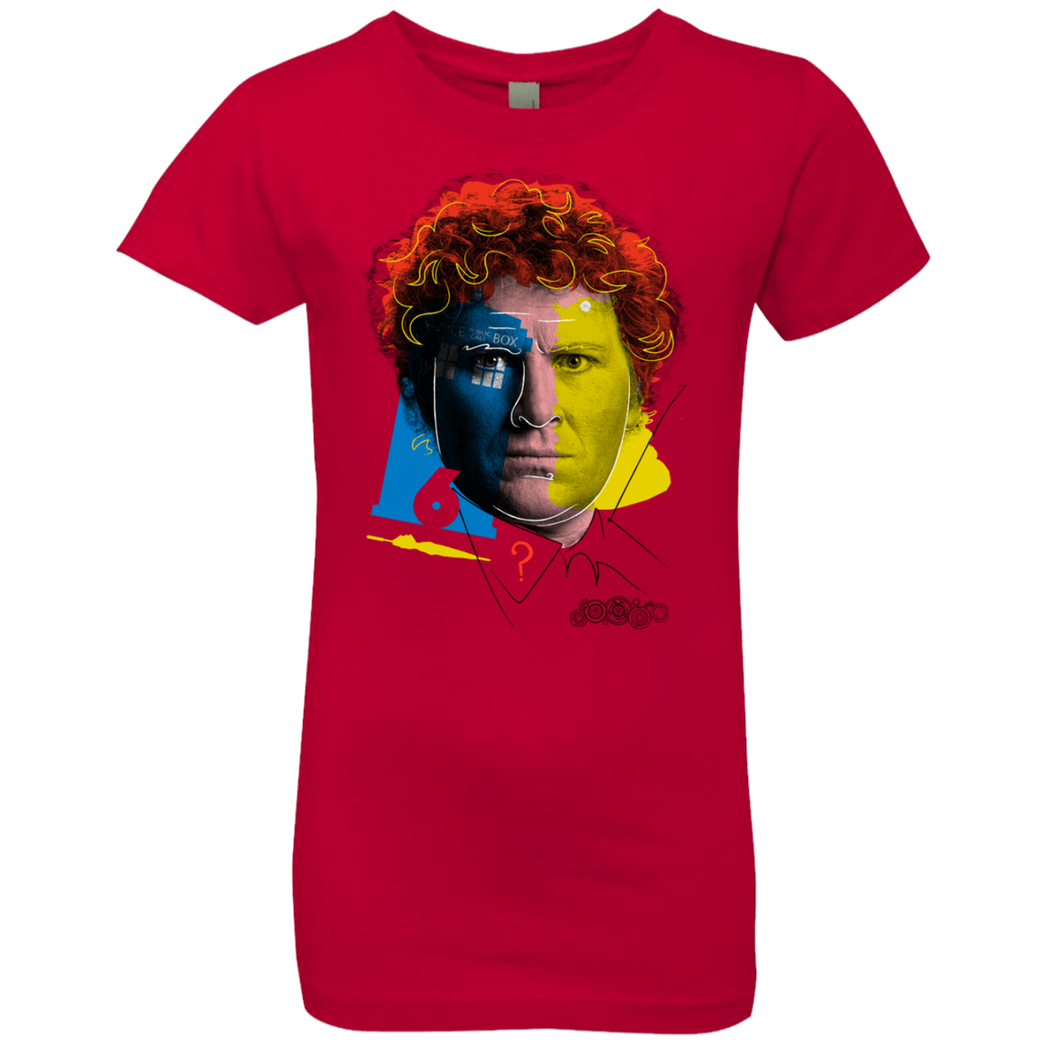 T-Shirts Red / YXS Doctor Warwhol 6 Girls Premium T-Shirt
