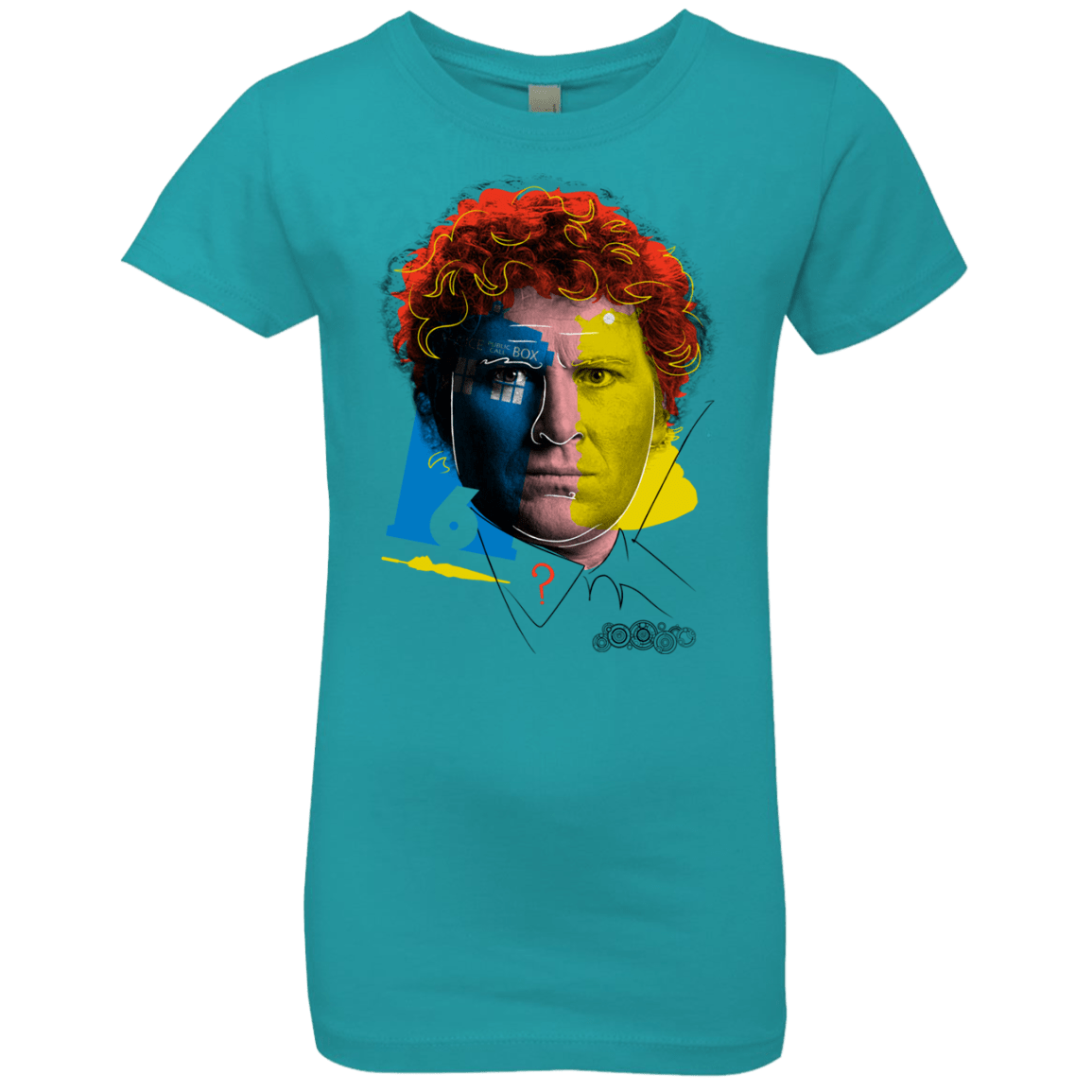 T-Shirts Tahiti Blue / YXS Doctor Warwhol 6 Girls Premium T-Shirt