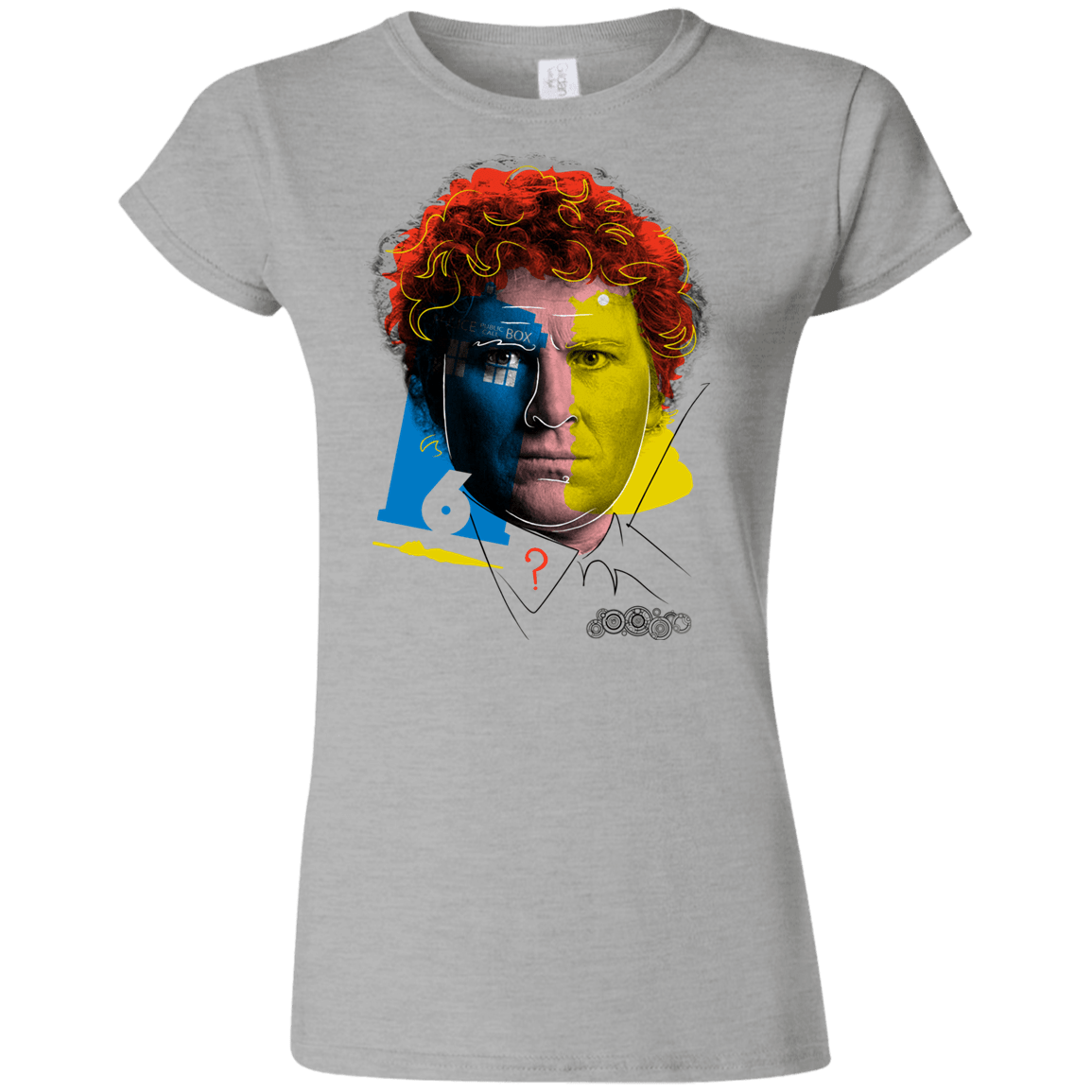 T-Shirts Sport Grey / S Doctor Warwhol 6 Junior Slimmer-Fit T-Shirt