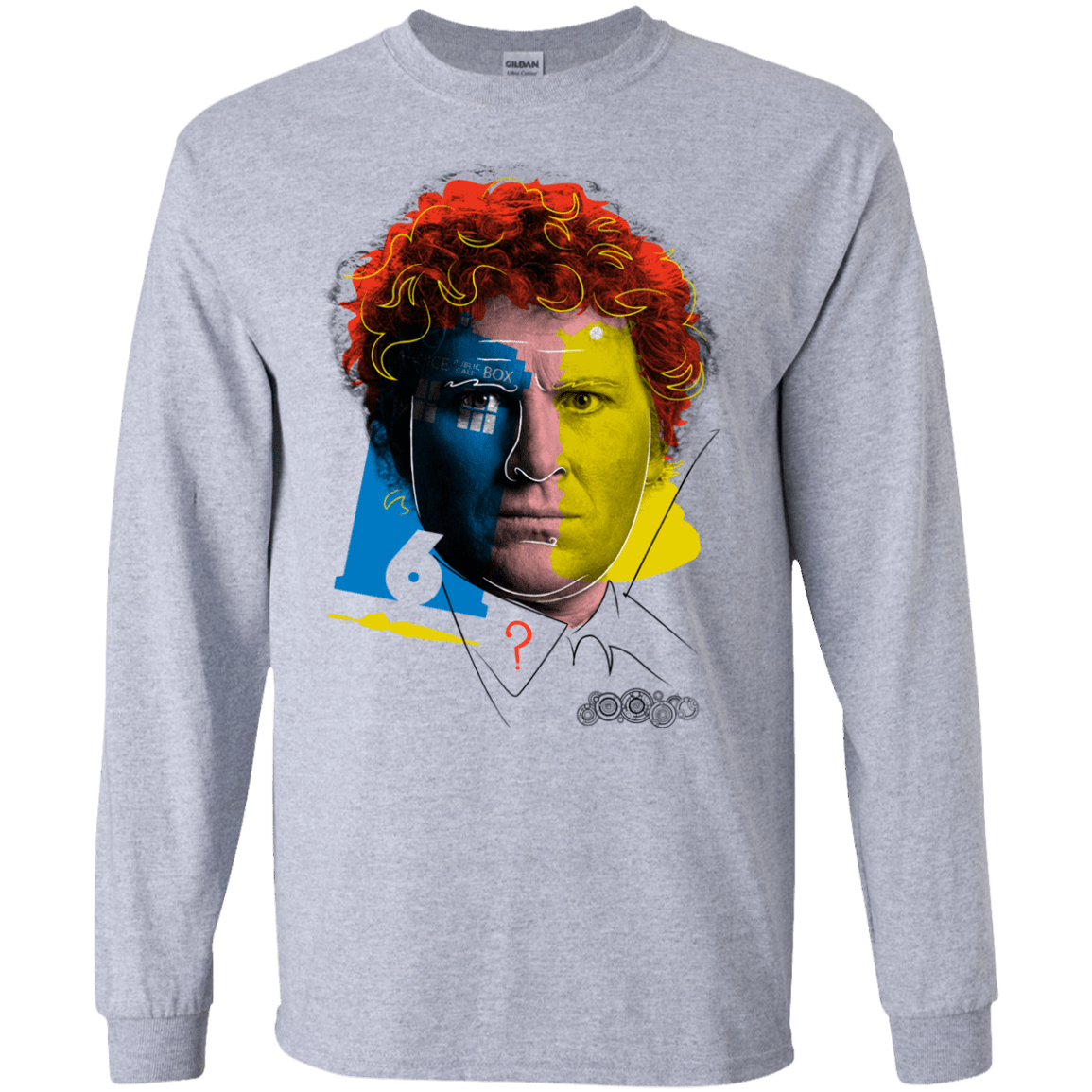 T-Shirts Sport Grey / S Doctor Warwhol 6 Men's Long Sleeve T-Shirt
