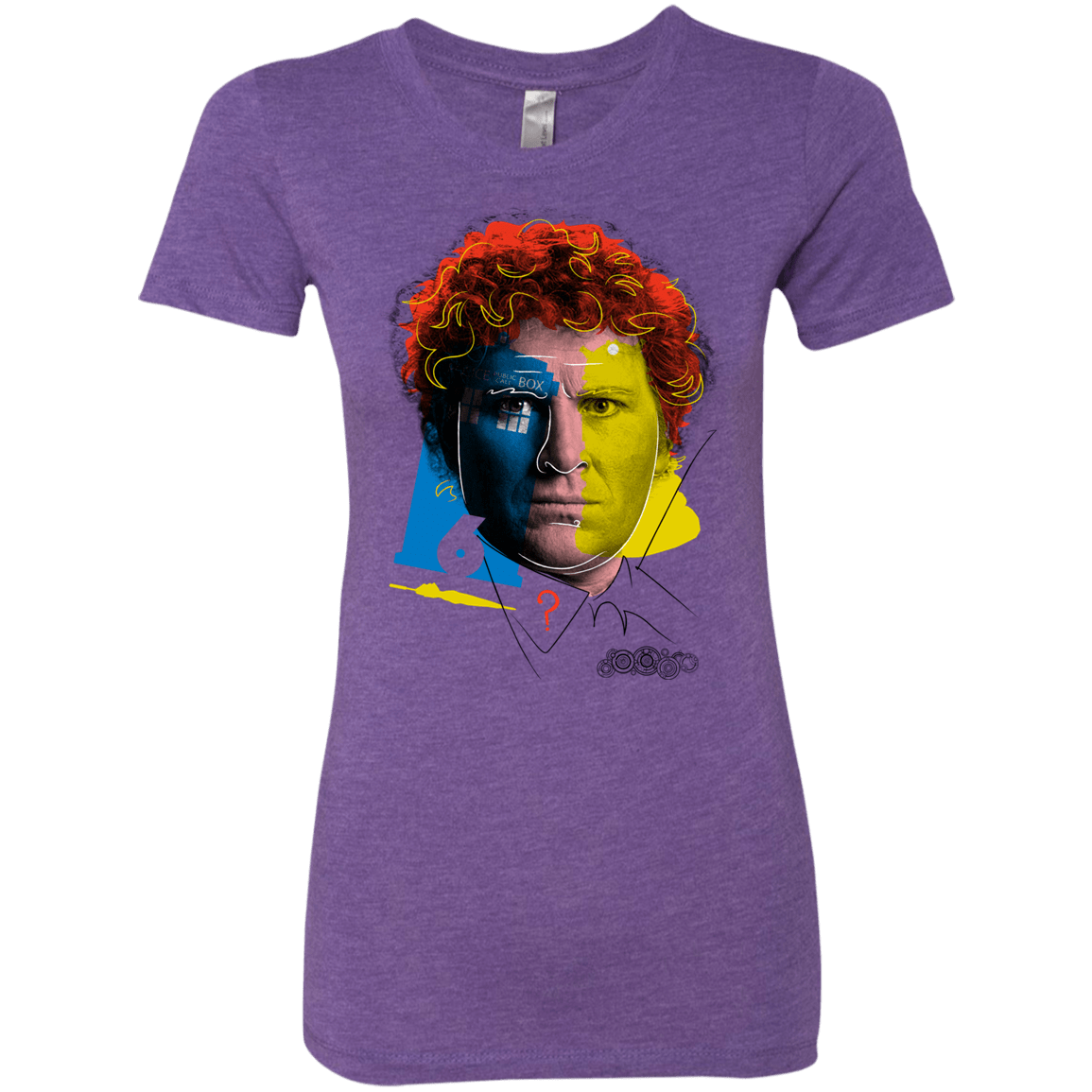 T-Shirts Purple Rush / S Doctor Warwhol 6 Women's Triblend T-Shirt