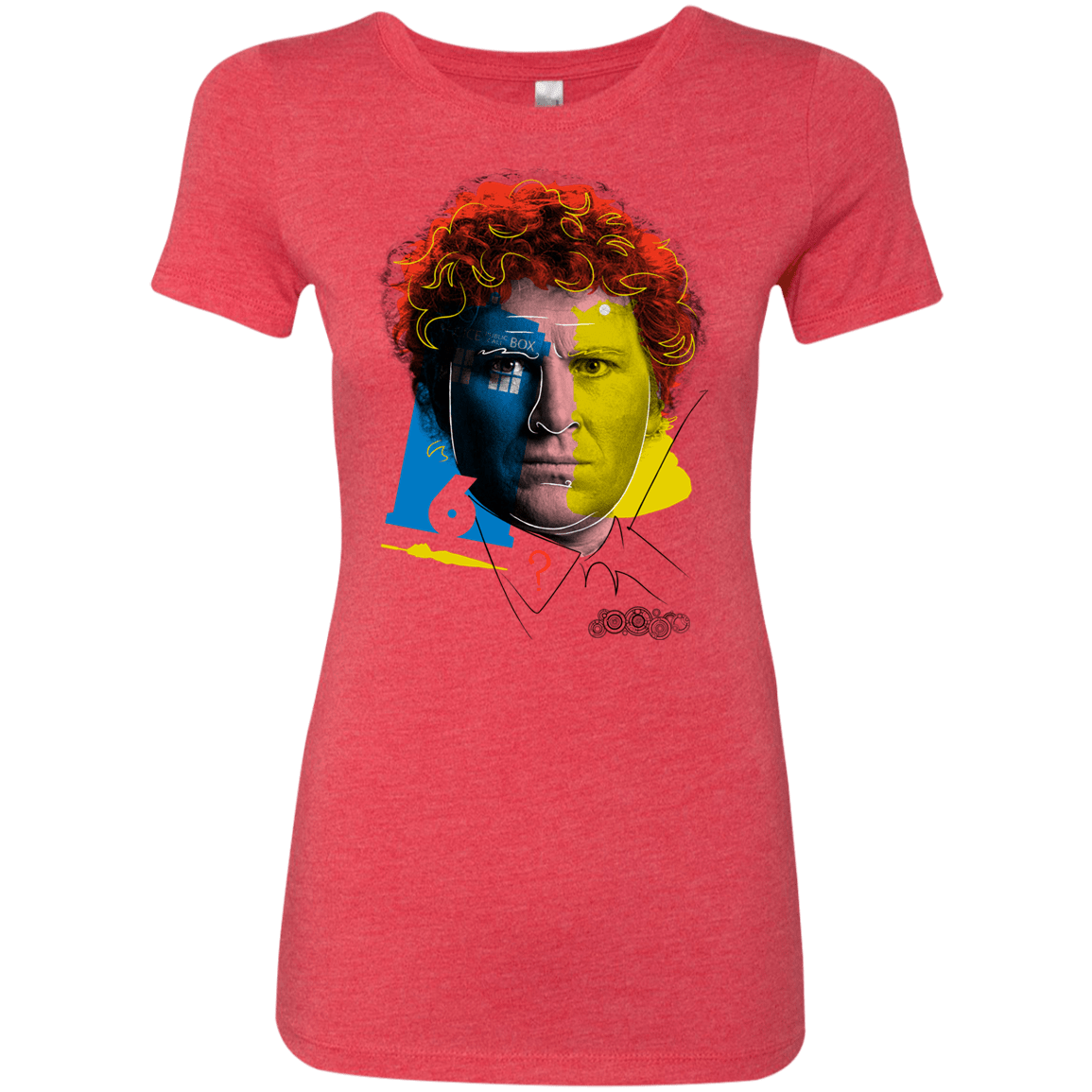 T-Shirts Vintage Red / S Doctor Warwhol 6 Women's Triblend T-Shirt