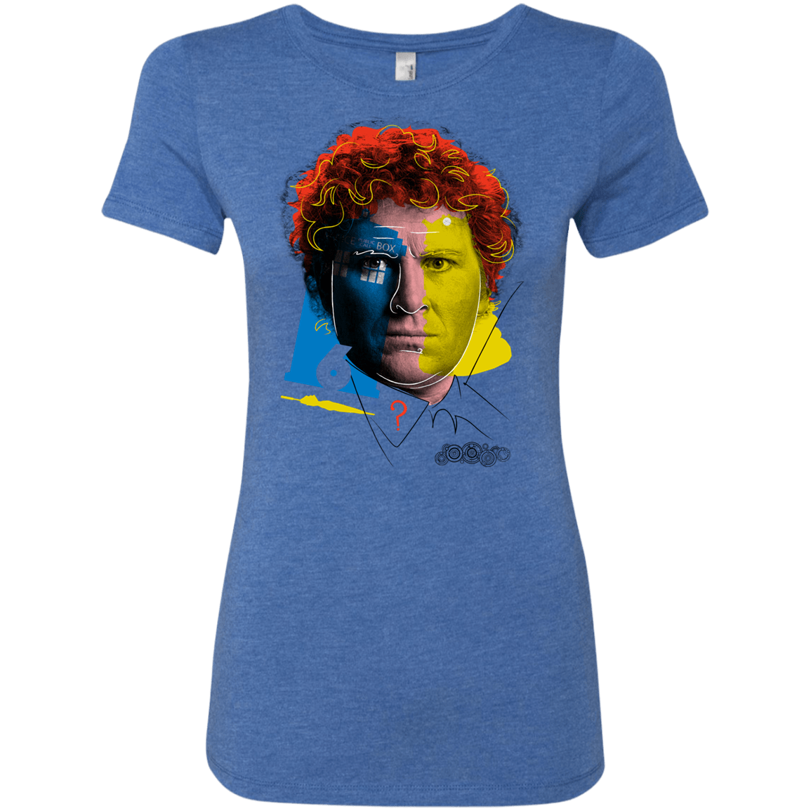 T-Shirts Vintage Royal / S Doctor Warwhol 6 Women's Triblend T-Shirt