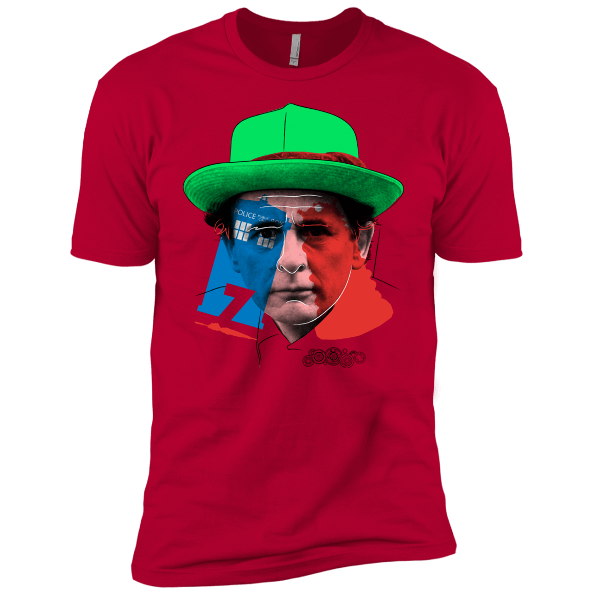T-Shirts Red / YXS Doctor Warwhol 7 Boys Premium T-Shirt