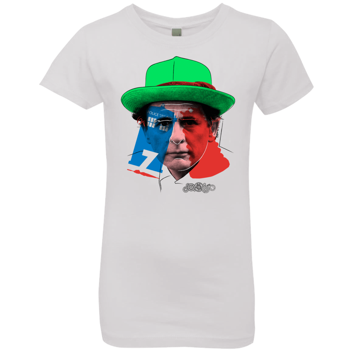 T-Shirts White / YXS Doctor Warwhol 7 Girls Premium T-Shirt