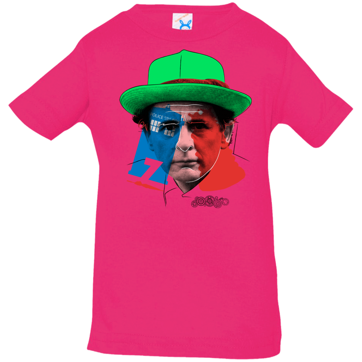 T-Shirts Hot Pink / 6 Months Doctor Warwhol 7 Infant Premium T-Shirt