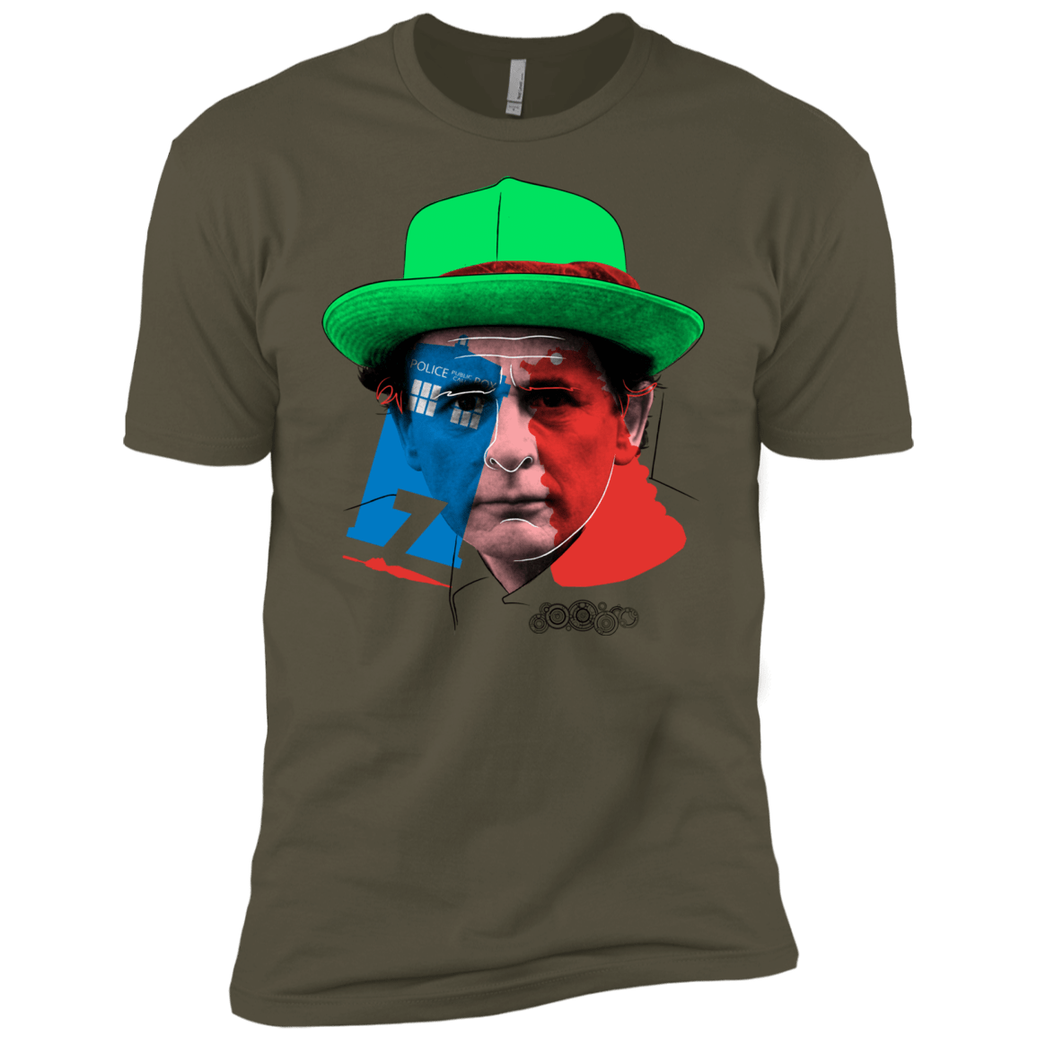 T-Shirts Military Green / X-Small Doctor Warwhol 7 Men's Premium T-Shirt